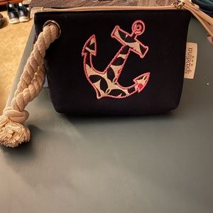 Spartina anchor print rope wristlet